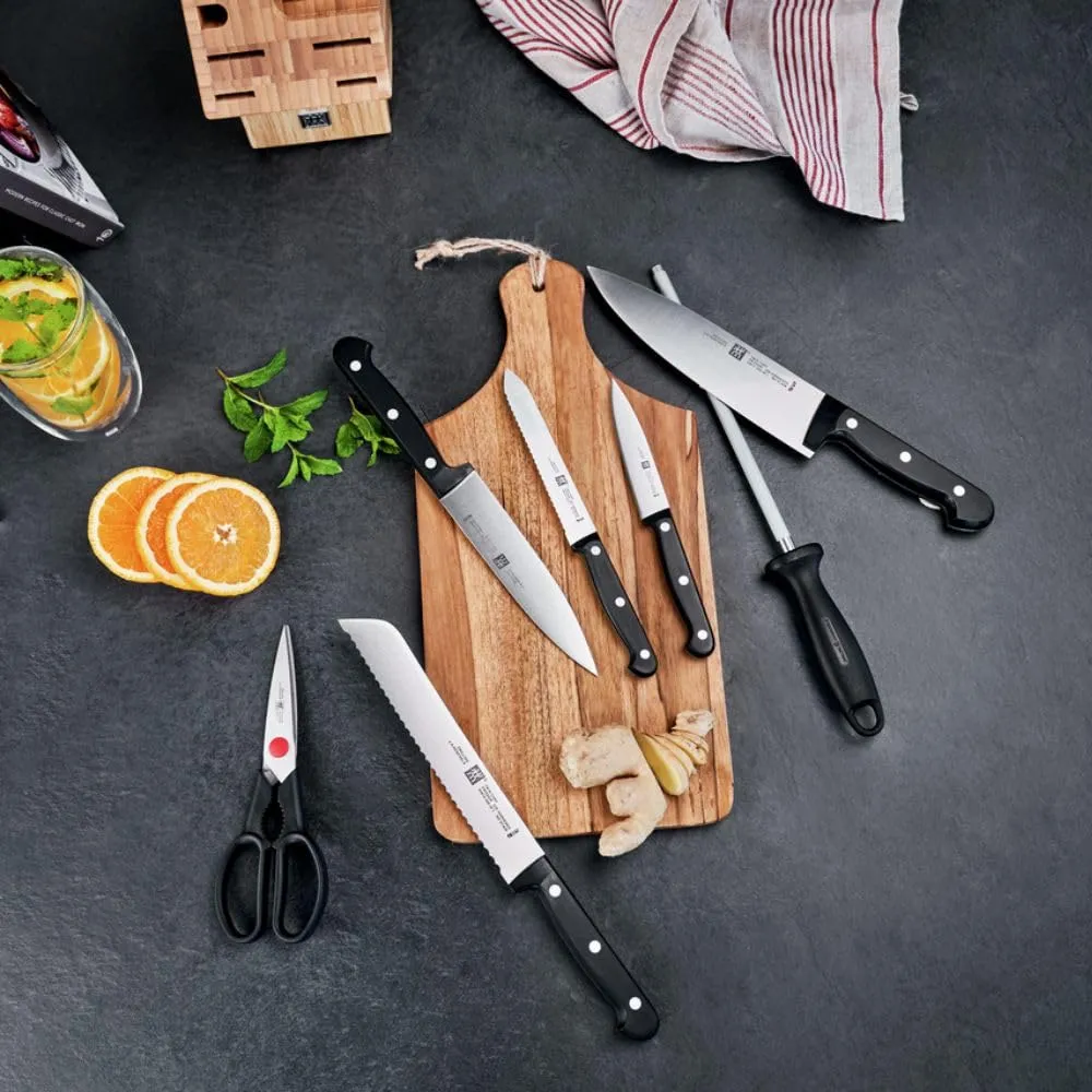 Zwilling Twin Chef ceppo coltelli 8 pezzi bamboo