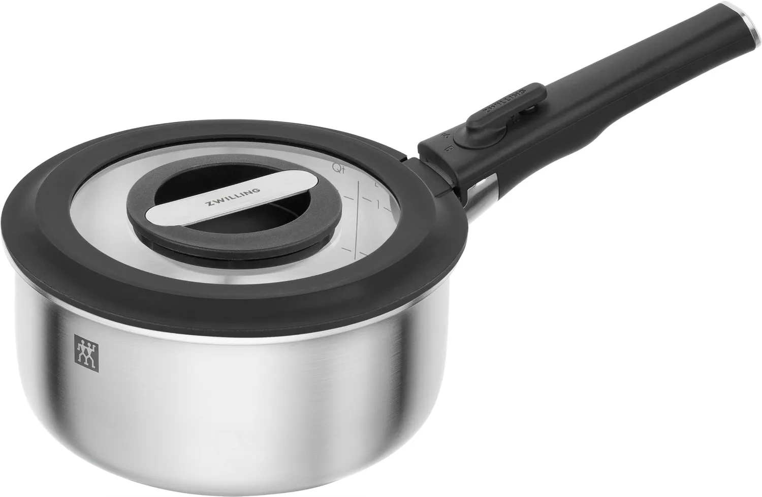 Zwilling Unlock Set 5 Pezzi Pentole Inox