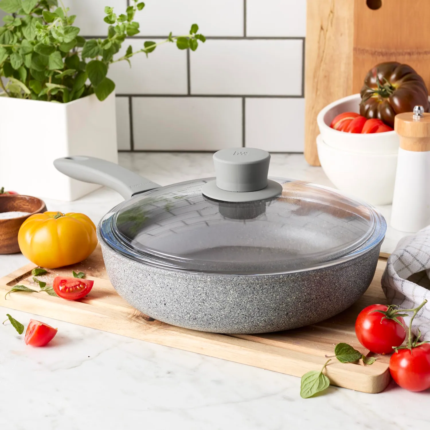 Zwilling Parma Plus padella antiaderente 2,6 qt con coperchio