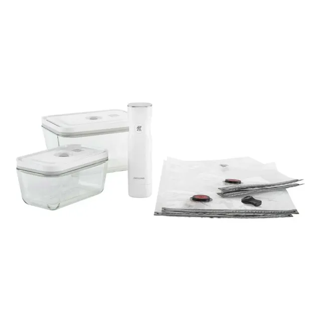 Zwilling Fresh & Save Set Sottovuoto 7 Pezzi con Pompa