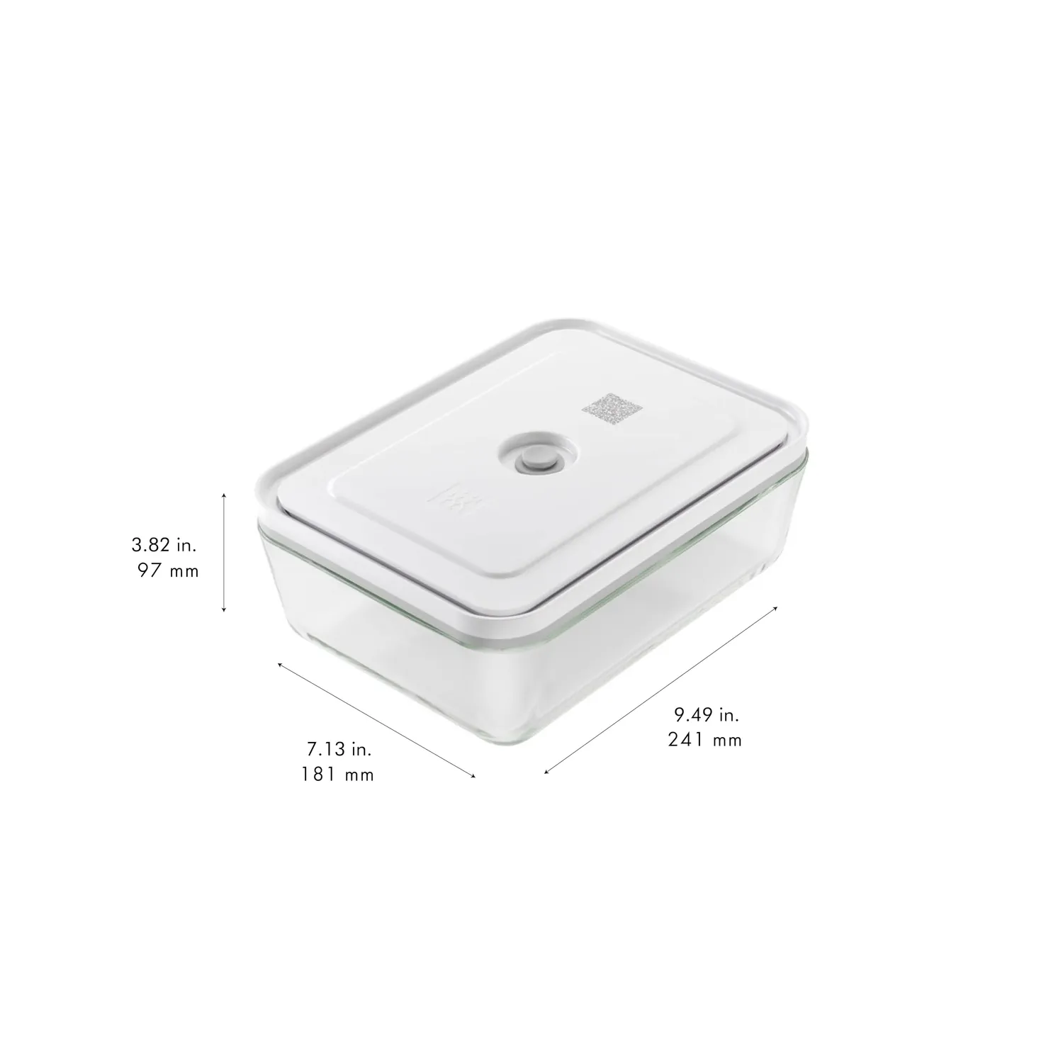 Zwilling Fresh & Save Contenitore Sottovuoto Vetro S Grigio
