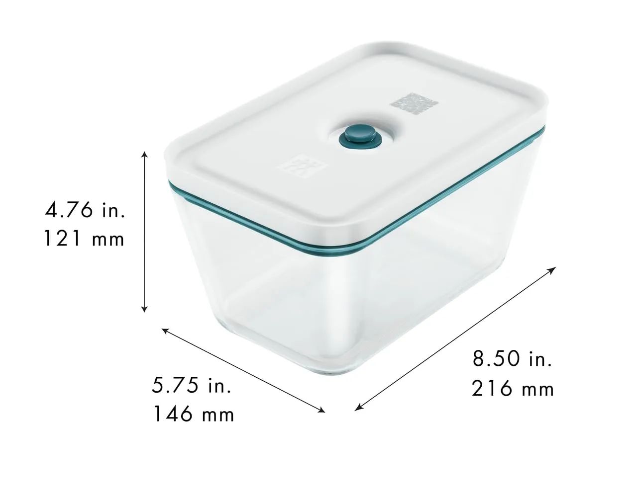 Zwilling Fresh & Save Contenitore Vetro Grande Sottovuoto