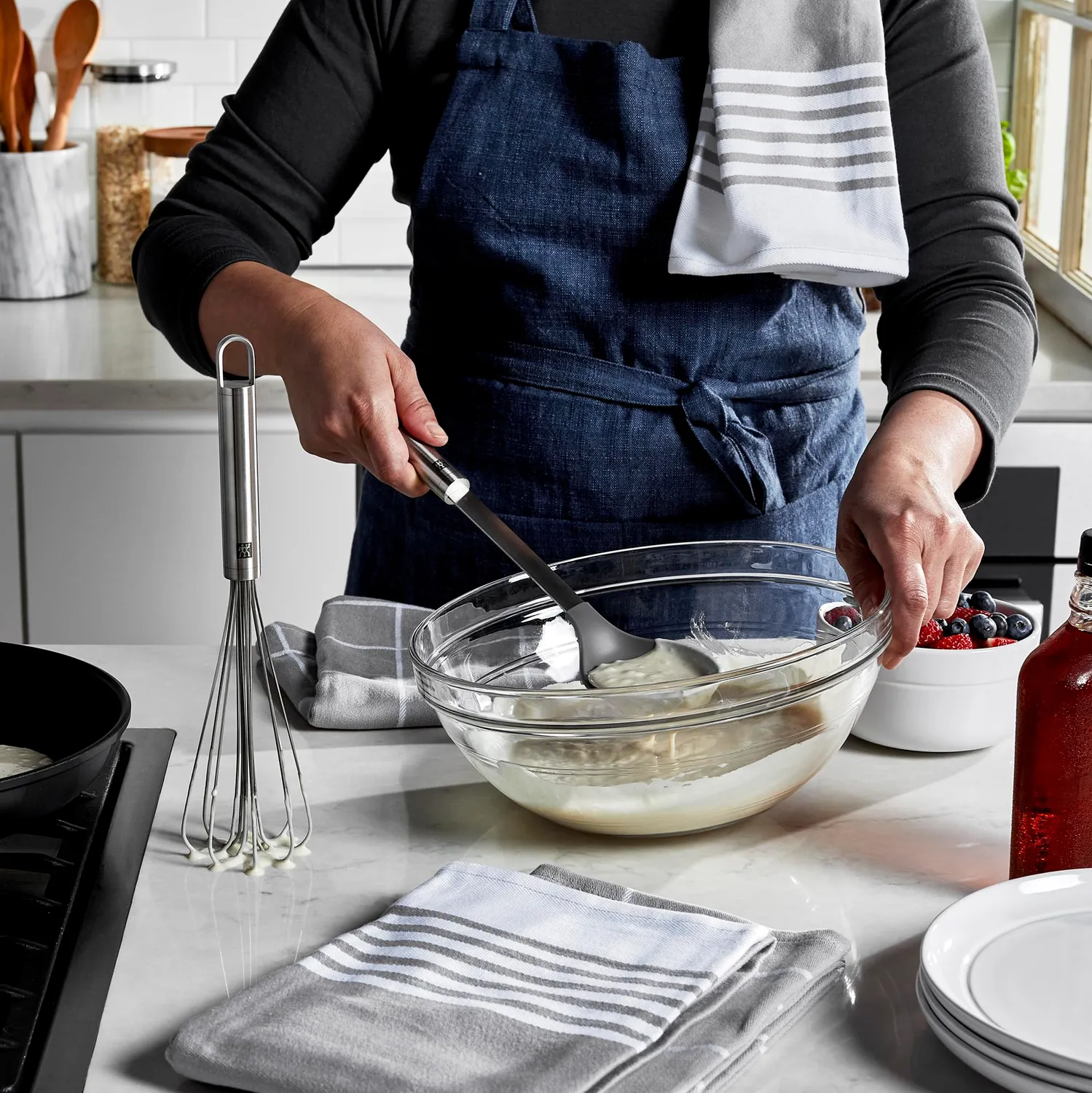 Zwilling Pro Cucchiaio Silicone da Portata Acciaio