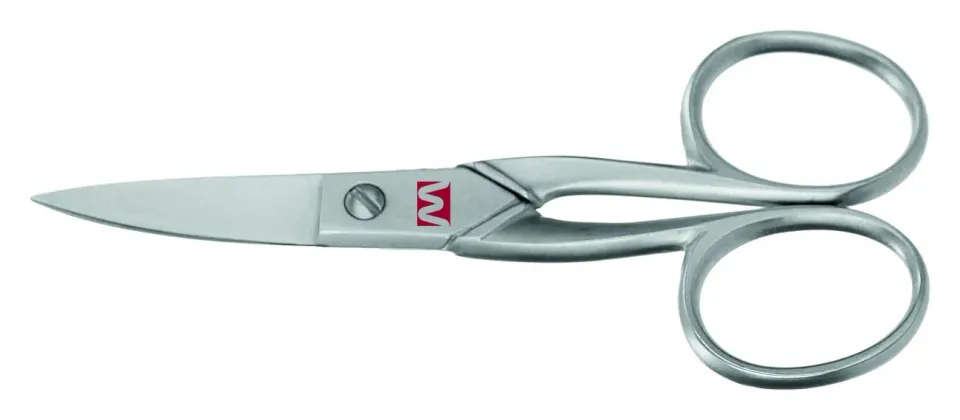 Montana Blu Forbici Unghie Lama Curva 4 Pollici Inox Satinato