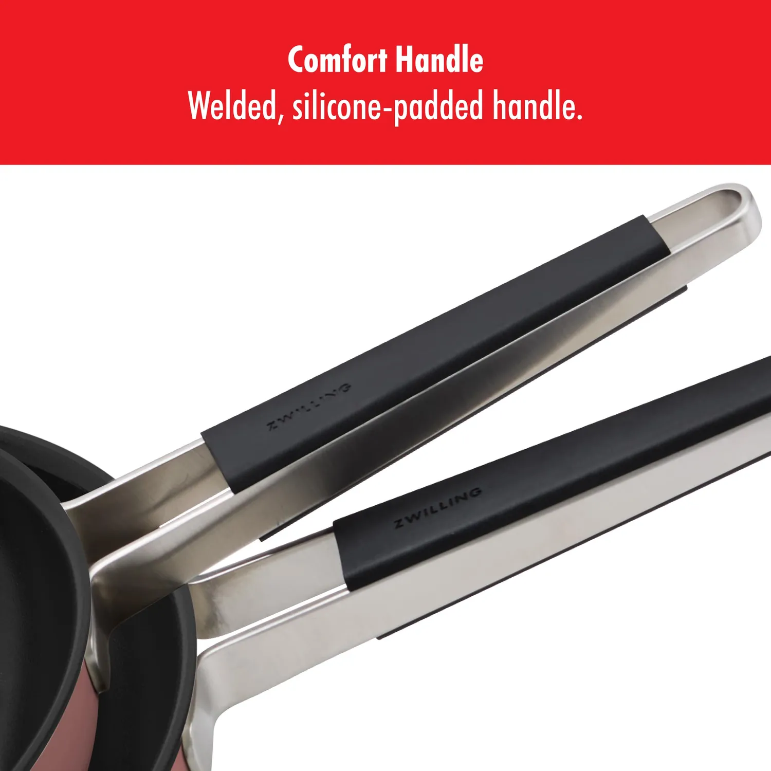 Zwilling Pure padella antiaderente 24 cm rosa