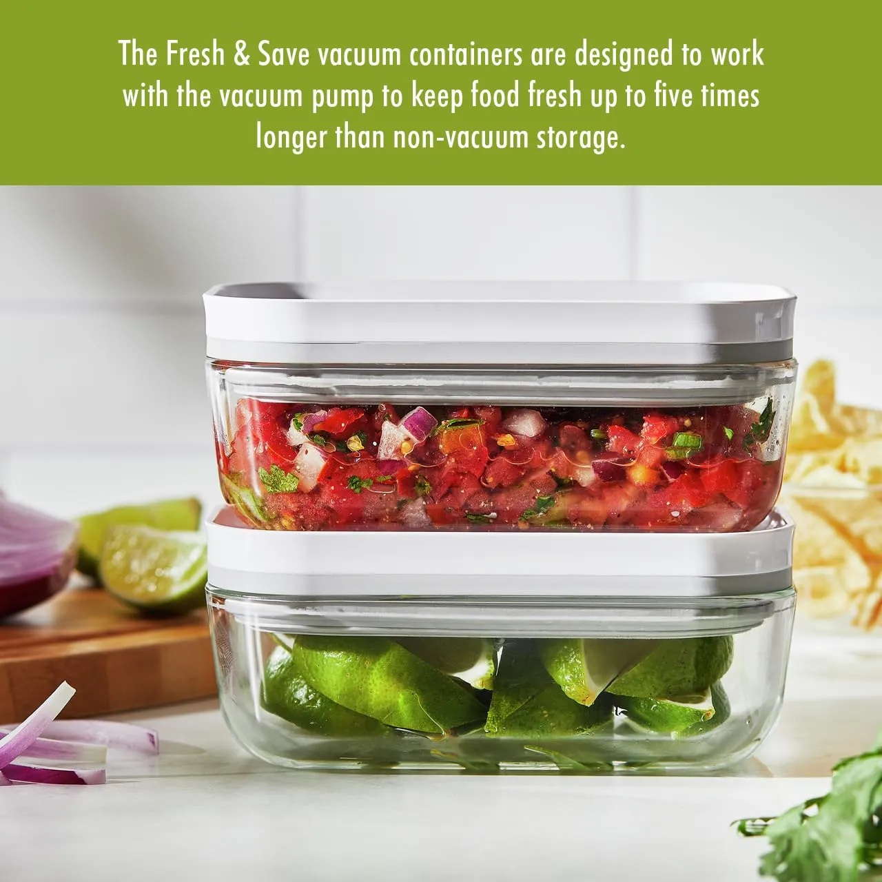 Zwilling Fresh & Save contenitore vetro piccolo sottovuoto