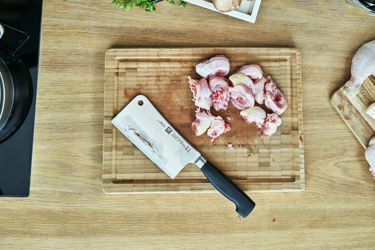 Zwilling Twin Four Star mannaia acciaio forgiato