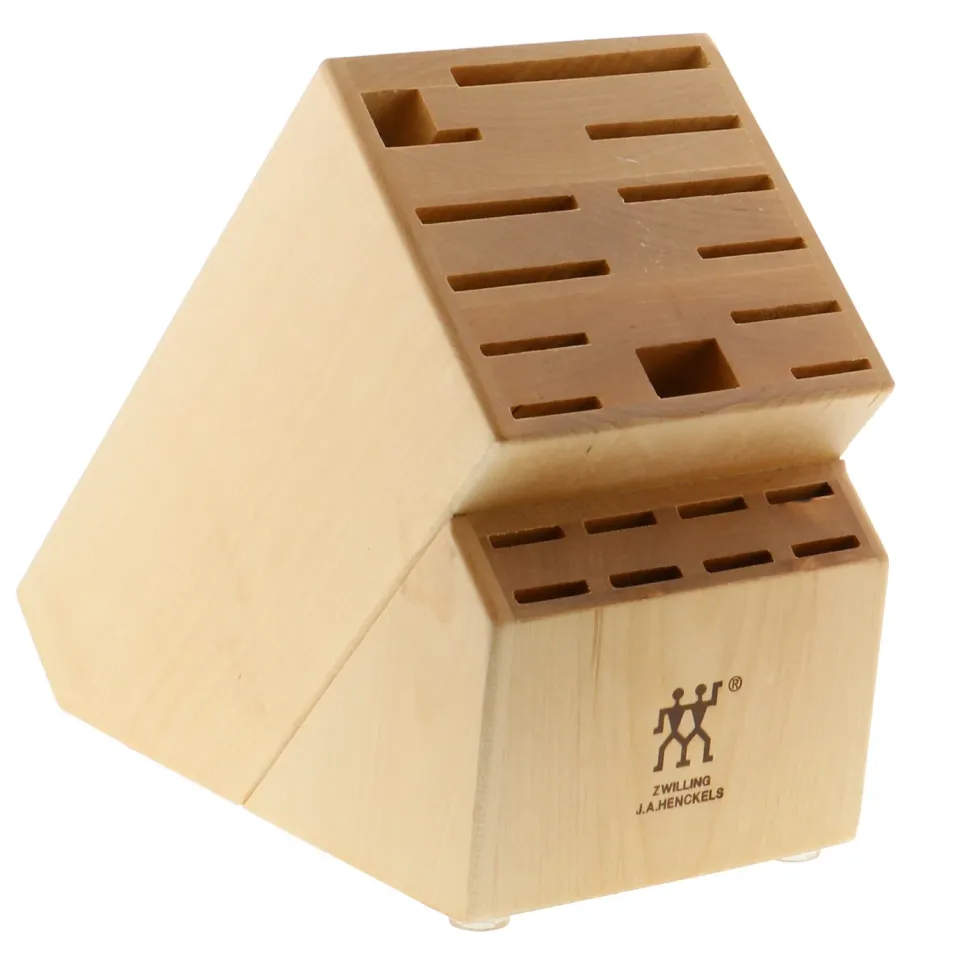 Zwilling ceppo portacoltelli 19 slot naturale legno