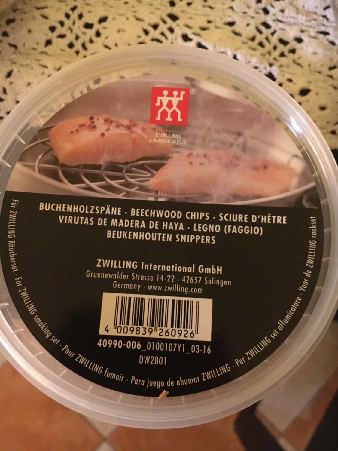 Zwilling trucioli affumicatura faggio 100 g