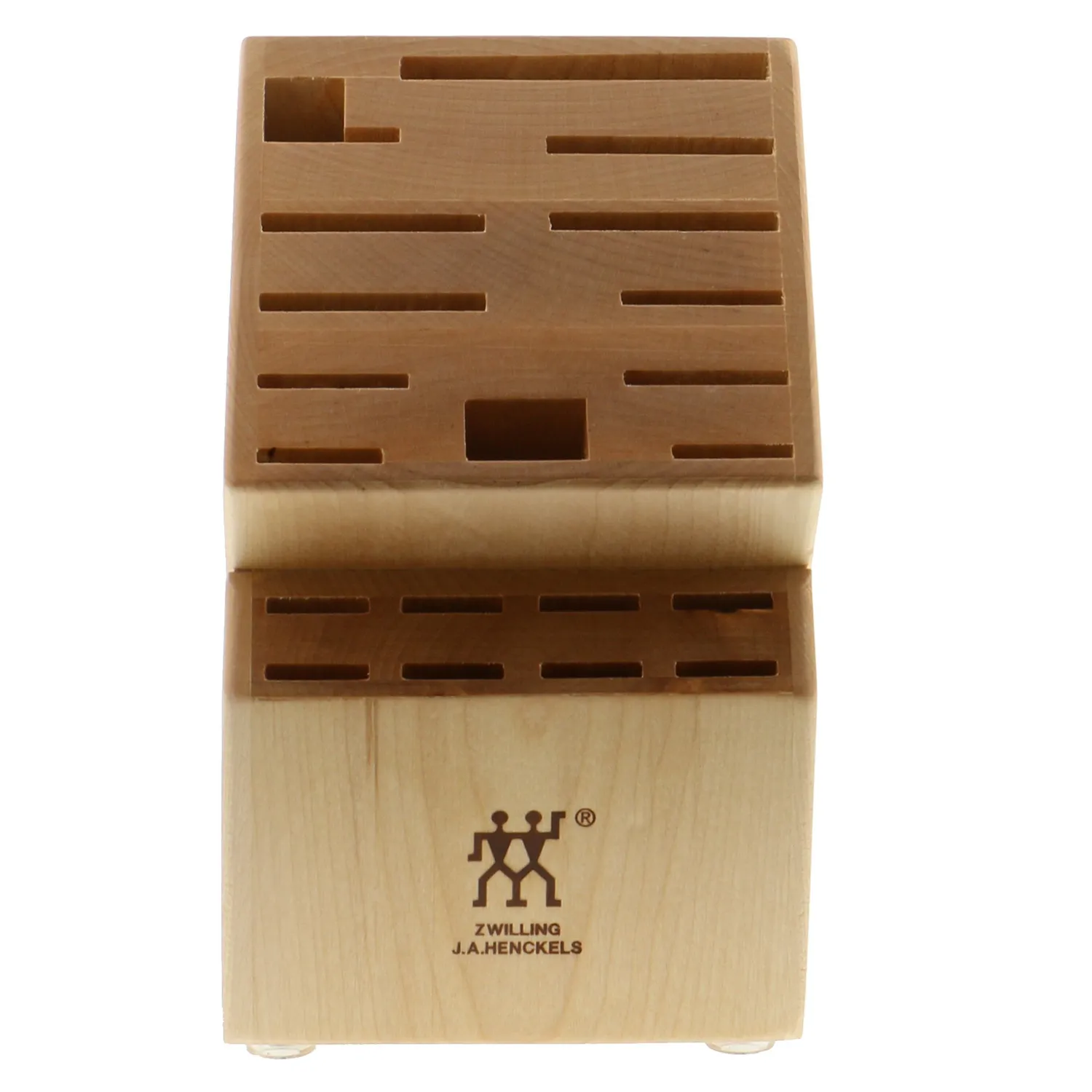 Zwilling ceppo portacoltelli 19 slot naturale legno