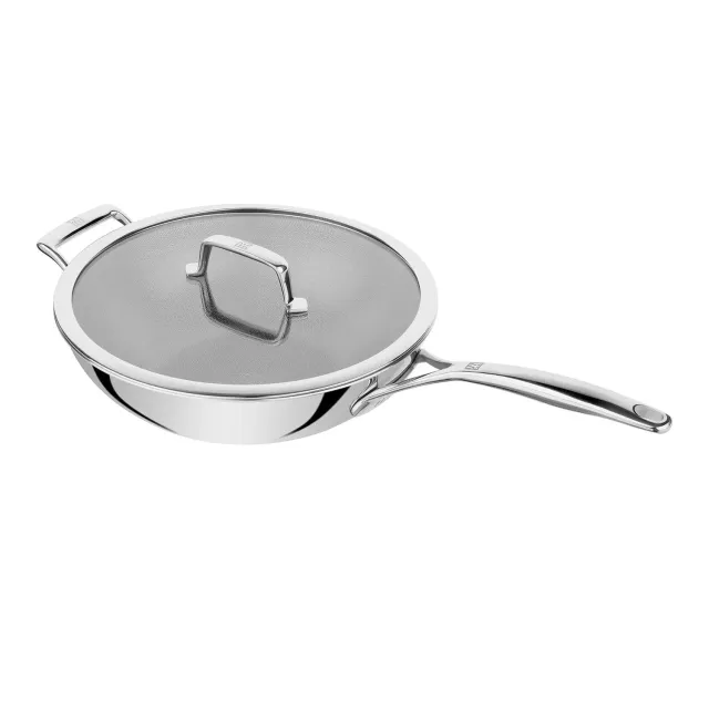 Zwilling Peak Wok 30 cm con Coperchio Ibrido