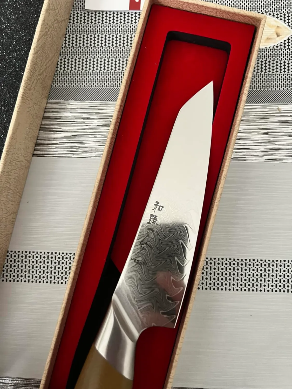 HEZHEN Damasco 14 cm coltello universale 67 strati