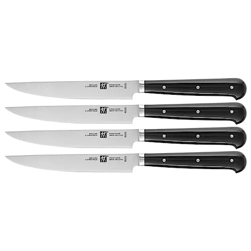 Zwilling 39029-000 set 4 coltelli da bistecca 12 cm inox