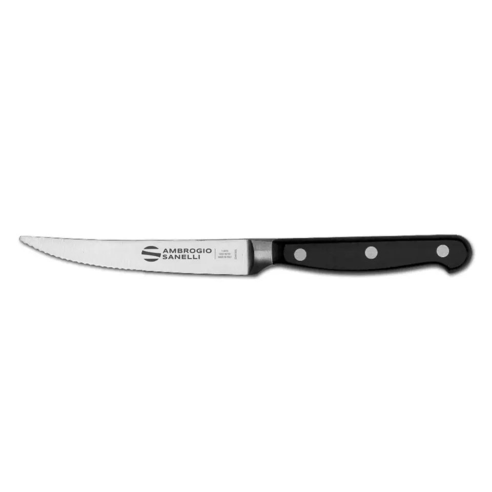 Ambrogio Sanelli Maitre coltello tavola mezza dentata 11 cm