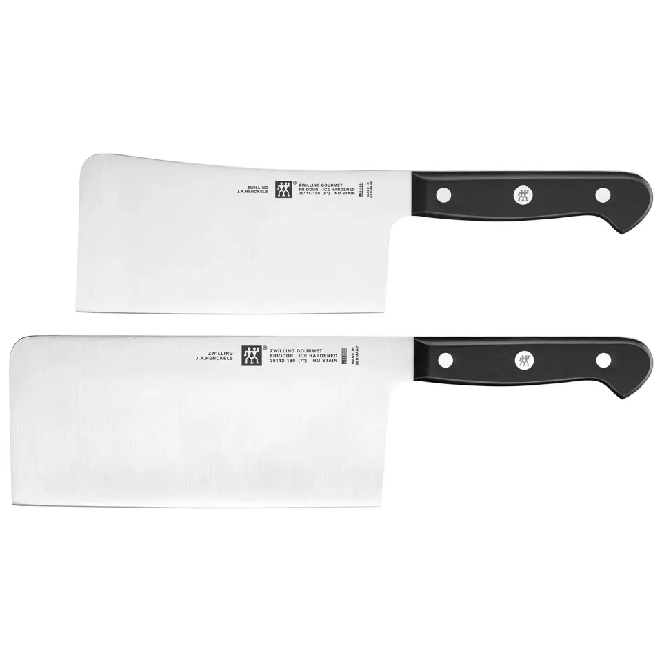 Zwilling Gourmet set 2 coltelli cinesi 150 e 180 mm acciaio