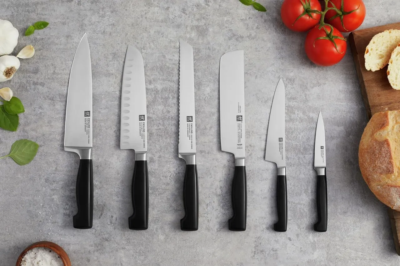 Zwilling Four Star 31119-181 Santoku 18 cm Alveolato