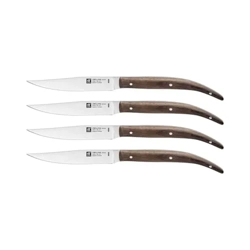 Zwilling 39161-000 set 4 coltelli bistecca legno jacaranda