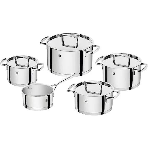 Zwilling Passion Batteria Pentole 5 pz Acciaio Induzione 18/10