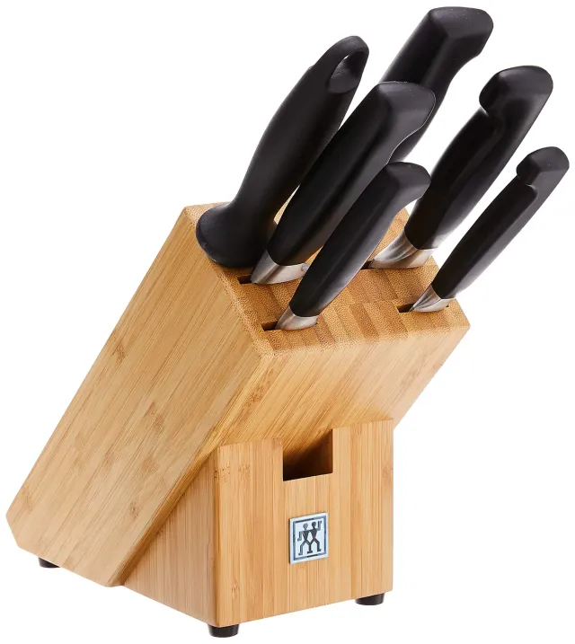 Zwilling Four Star Blocco Coltelli 7 Pezzi Inox