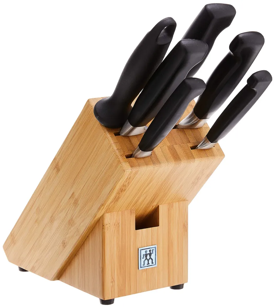 Zwilling Four Star Blocco Coltelli 7 Pezzi Inox