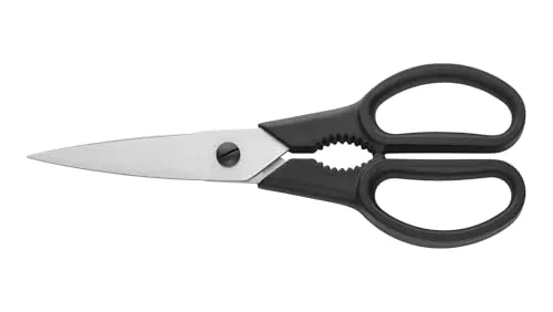 Zwilling Twin L forbici cucina multiuso nere acciaio 20 cm