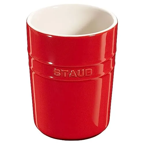 Staub Ceramic portautensili ceramica rosso 11 cm