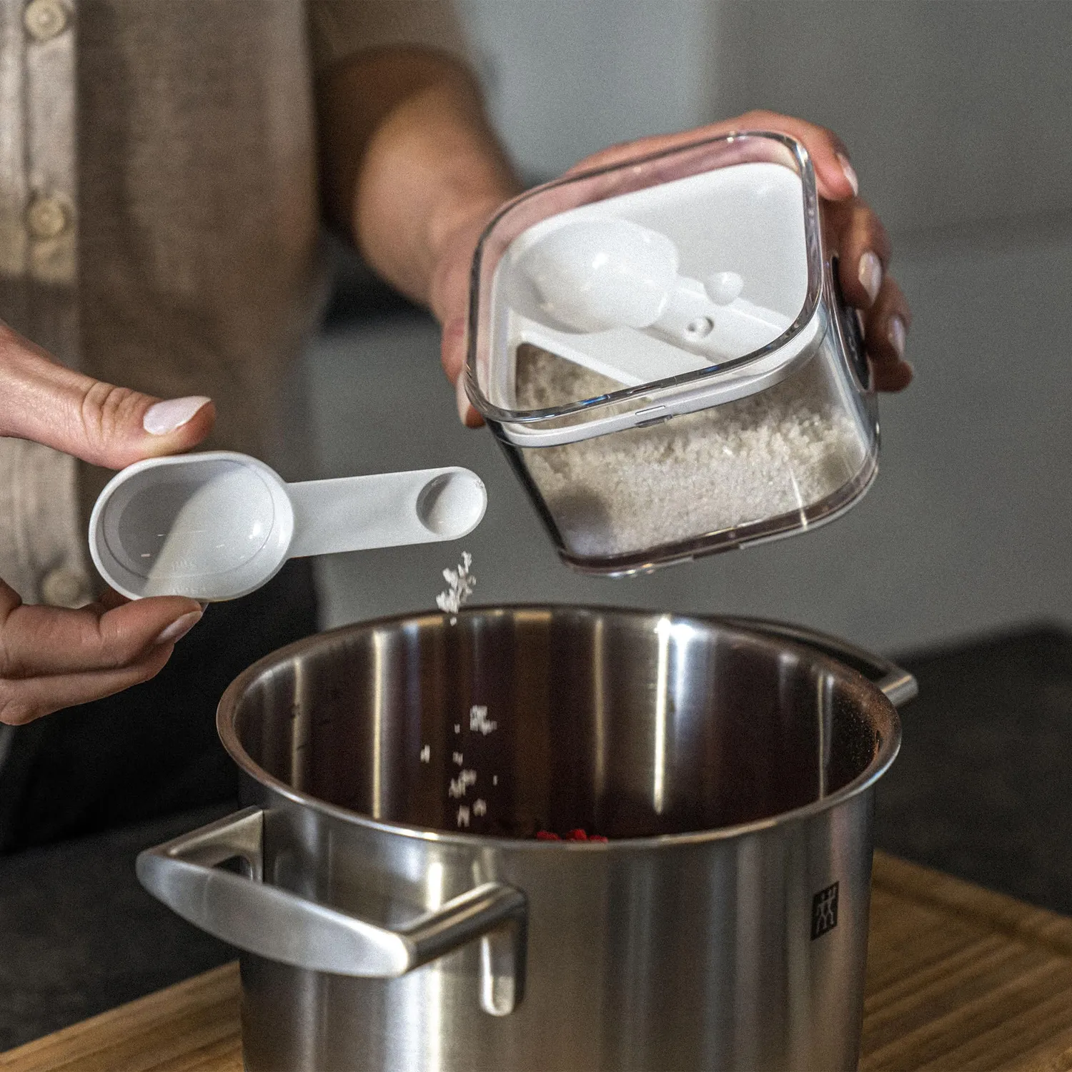 Zwilling Fresh & Save Cube contenitore alimenti piccolo bianco