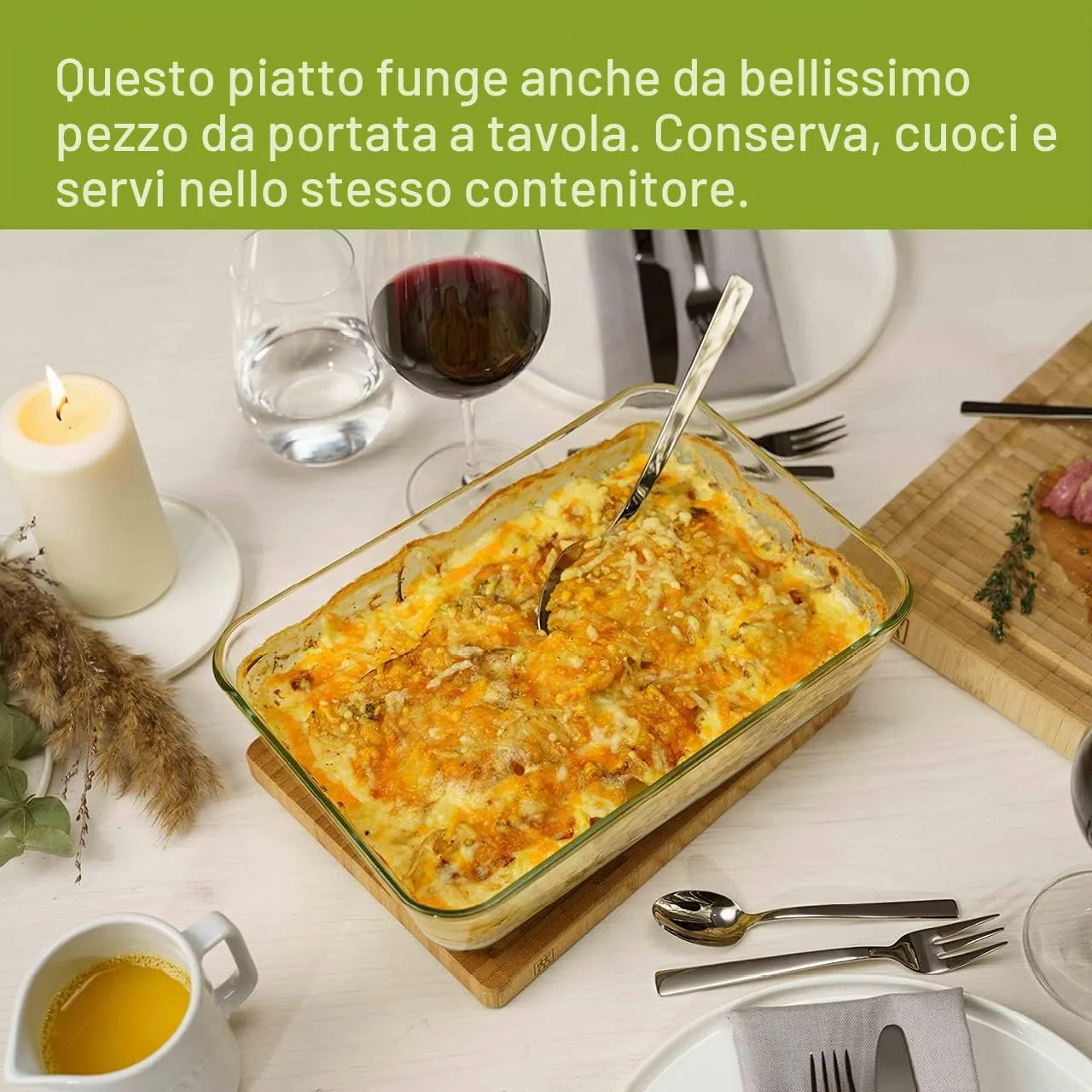 Zwilling Fresh & Save Contenitore Sottovuoto Grande Lasagne Pizza
