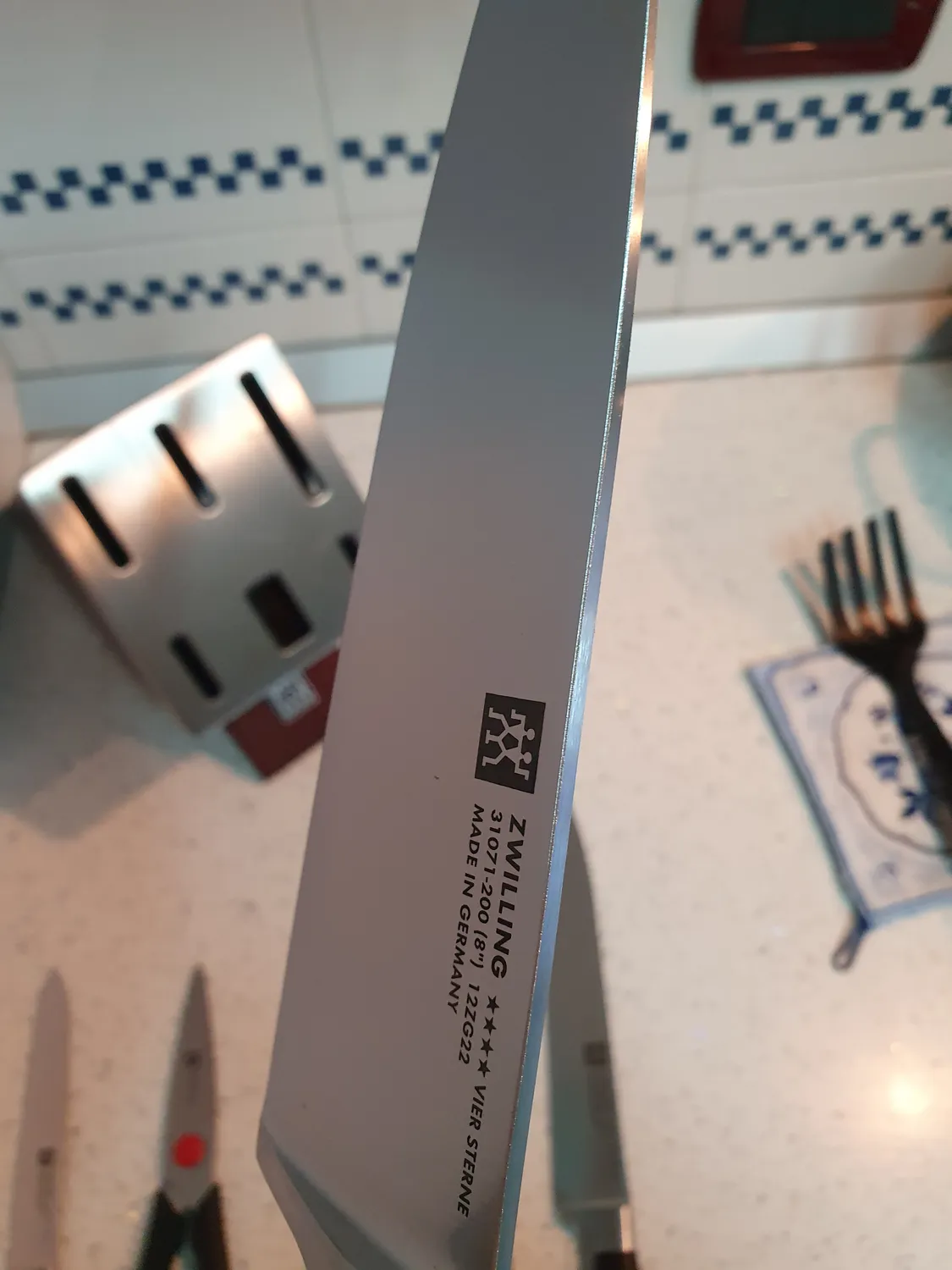 Zwilling Four Star SharpBlock ceppo coltelli 7 pz nero