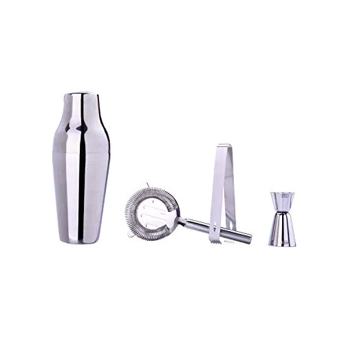 Laguiole en Aubrac Set 4 Shaker Cocktail Acciaio