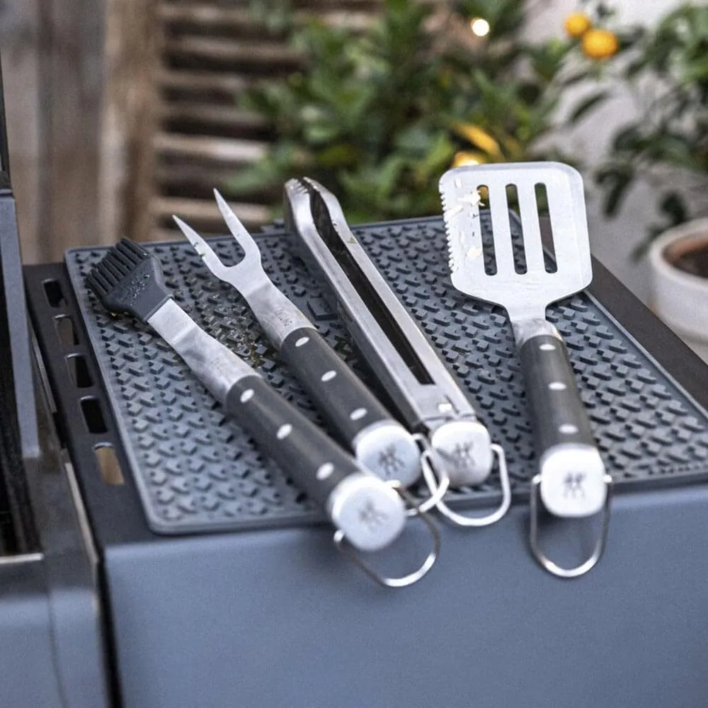 Zwilling BBQ+ set utensili grill 5 pezzi acciaio inox
