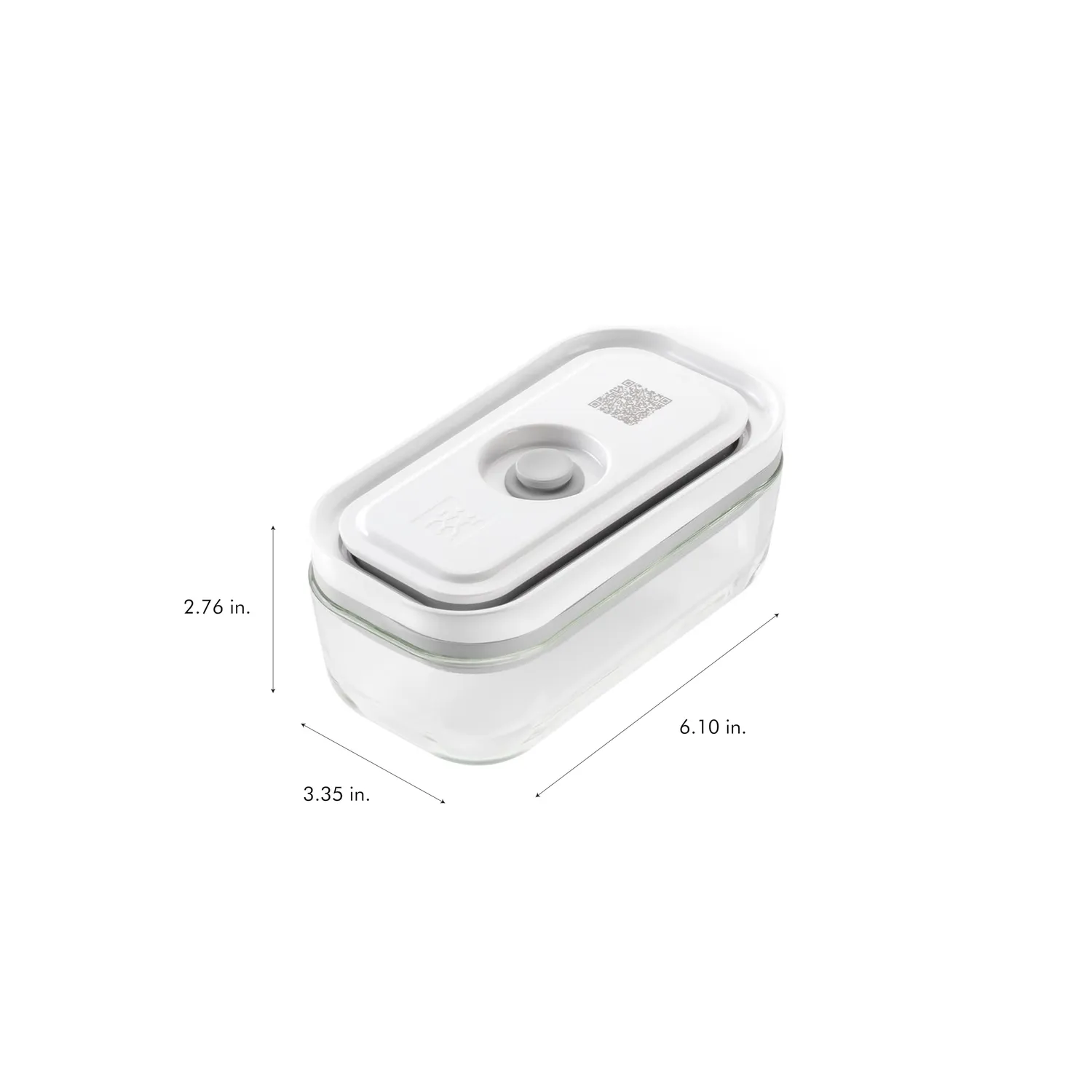 Zwilling Fresh & Save contenitori vetro 3 pezzi sottovuoto