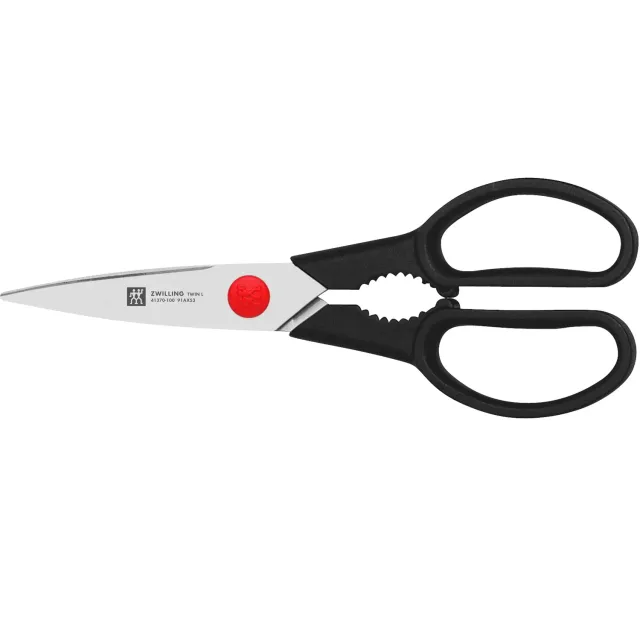 Zwilling Twin L forbici cucina multiuso nere acciaio 20 cm