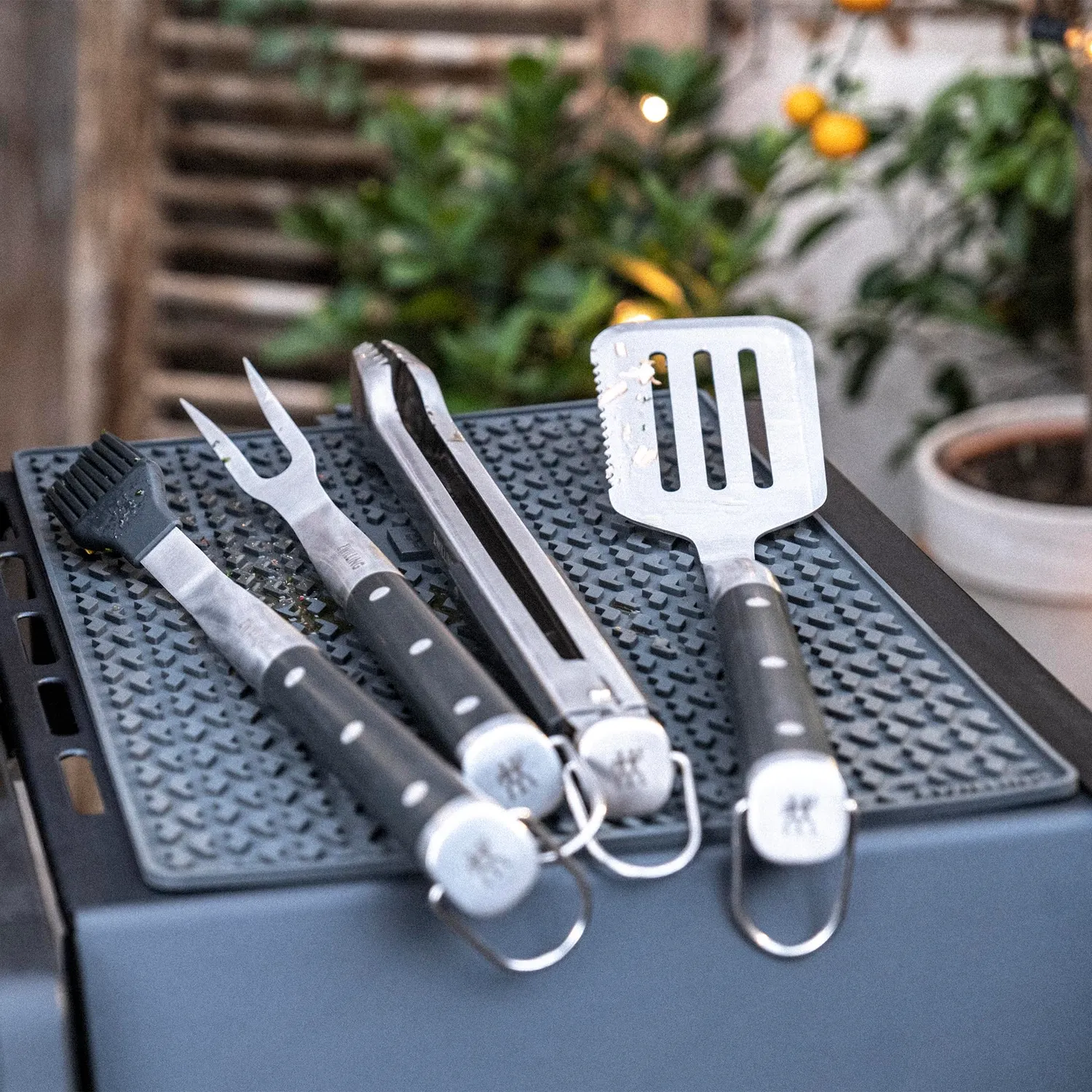 Zwilling BBQ+ set utensili griglia 5 pezzi nero