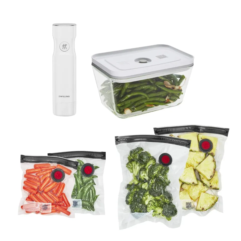 Zwilling Fresh & Save kit sottovuoto 6 pezzi ricaricabile