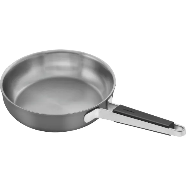 Zwilling Pure padella acciaio inox 24 cm grigia
