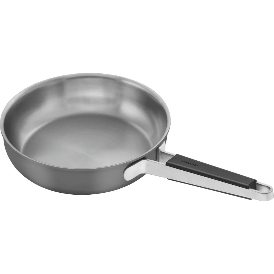 Zwilling Pure padella acciaio inox 24 cm grigia