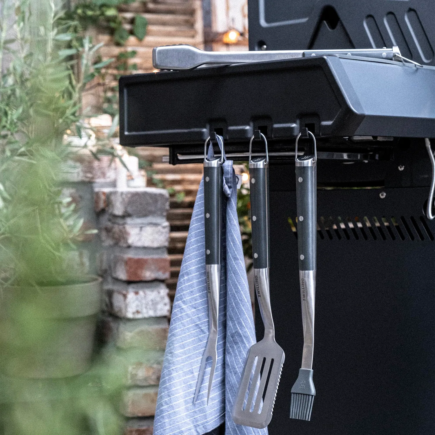 Zwilling BBQ+ set utensili griglia 5 pezzi nero