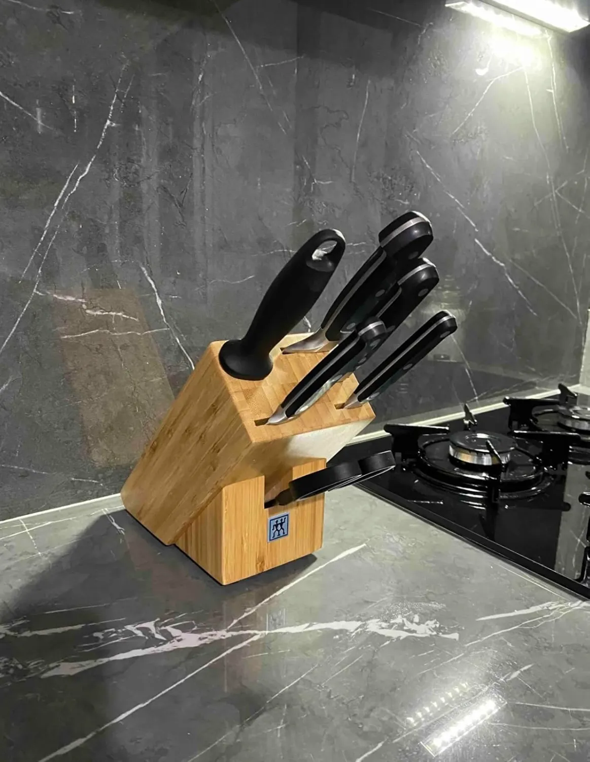 Zwilling Gourmet set coltelli ceppo 7 pezzi inox