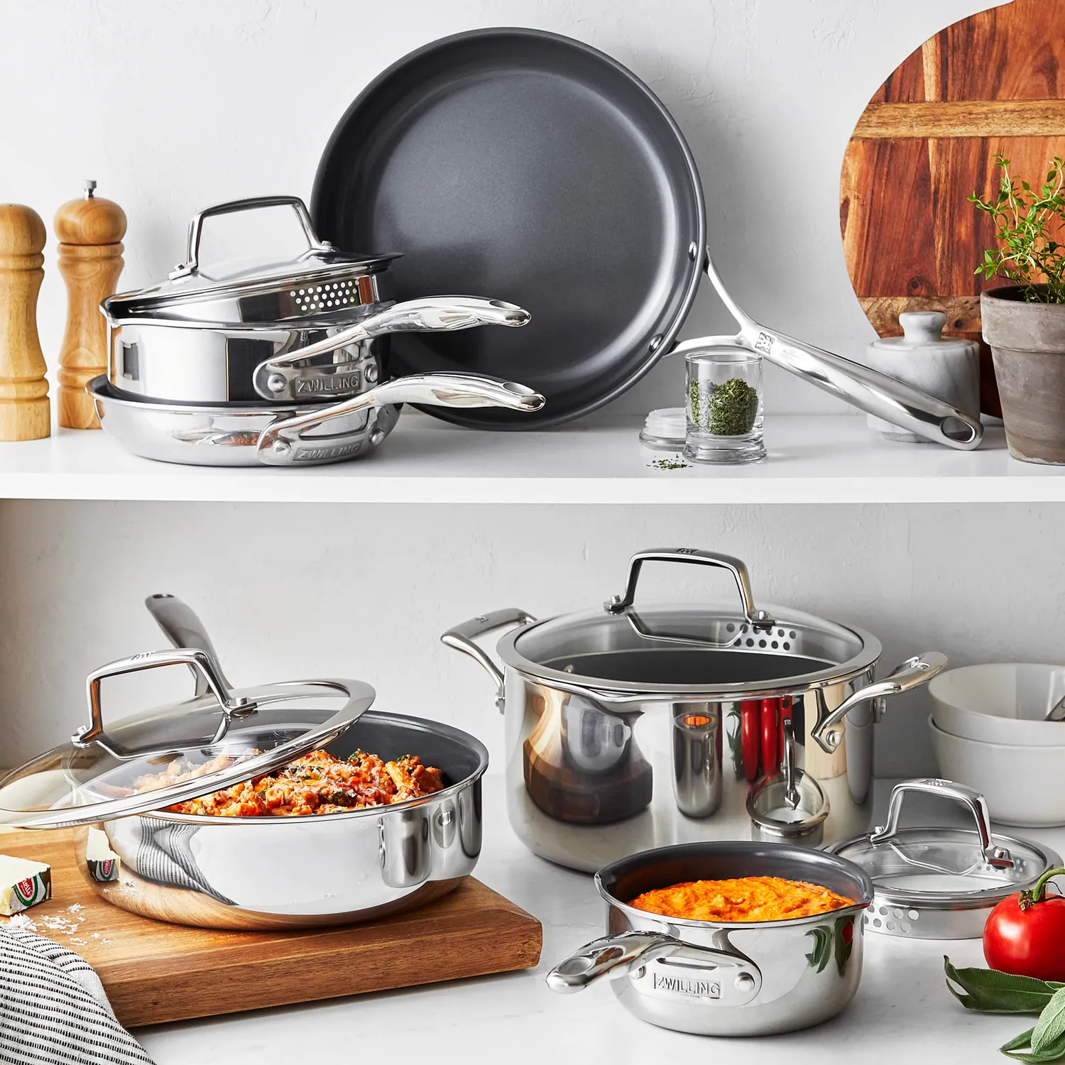 Zwilling Spirit Energy+ set pentole 10 pezzi ceramica