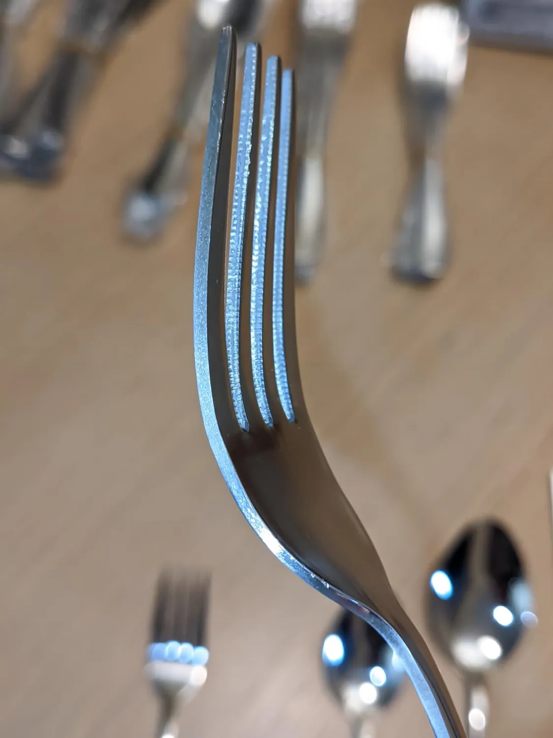 D.Perlla posate acciaio inox 48 pezzi 8 persone argento