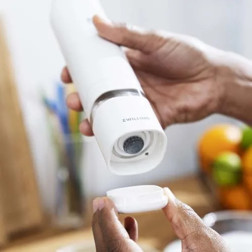Zwilling Enfinigy Macina Spezie Elettrico Bianco USB Ceramica