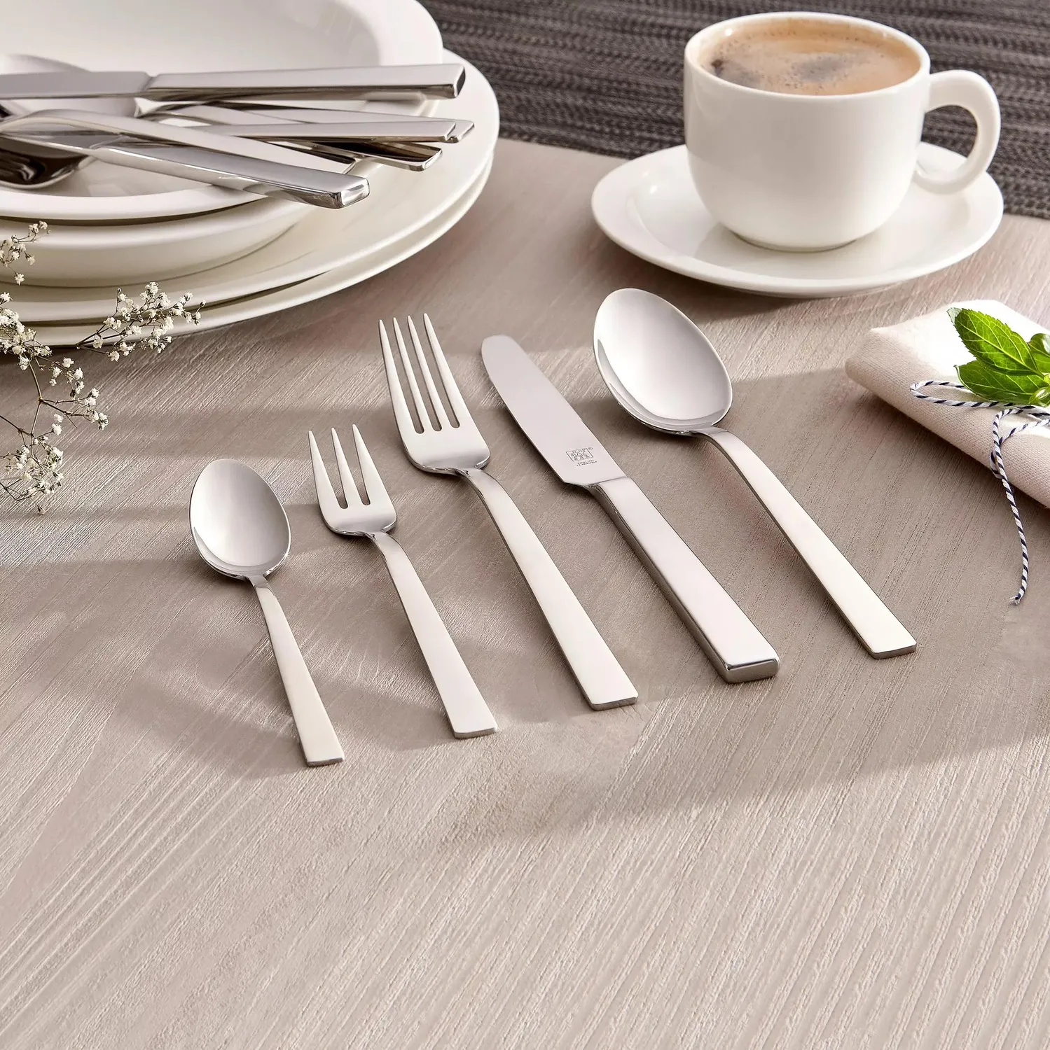 Zwilling King set posate 60 pezzi acciaio inox 12 persone