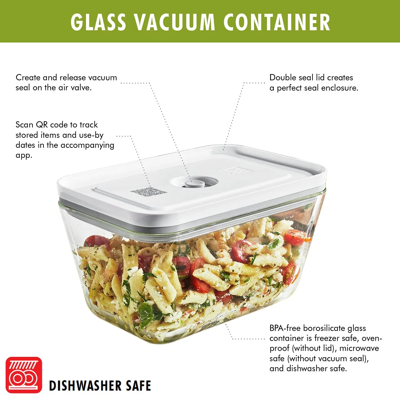 Zwilling Fresh & Save contenitore sottovuoto La Mer vetro