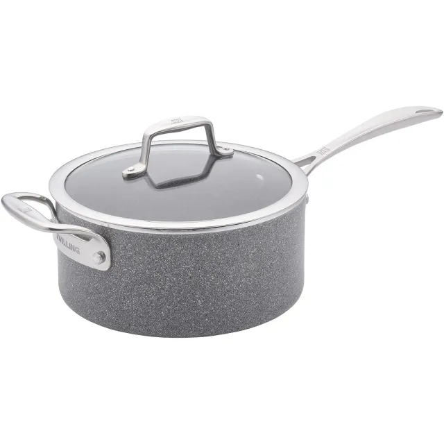 Zwilling Vitale casseruola antiaderente con coperchio grigio