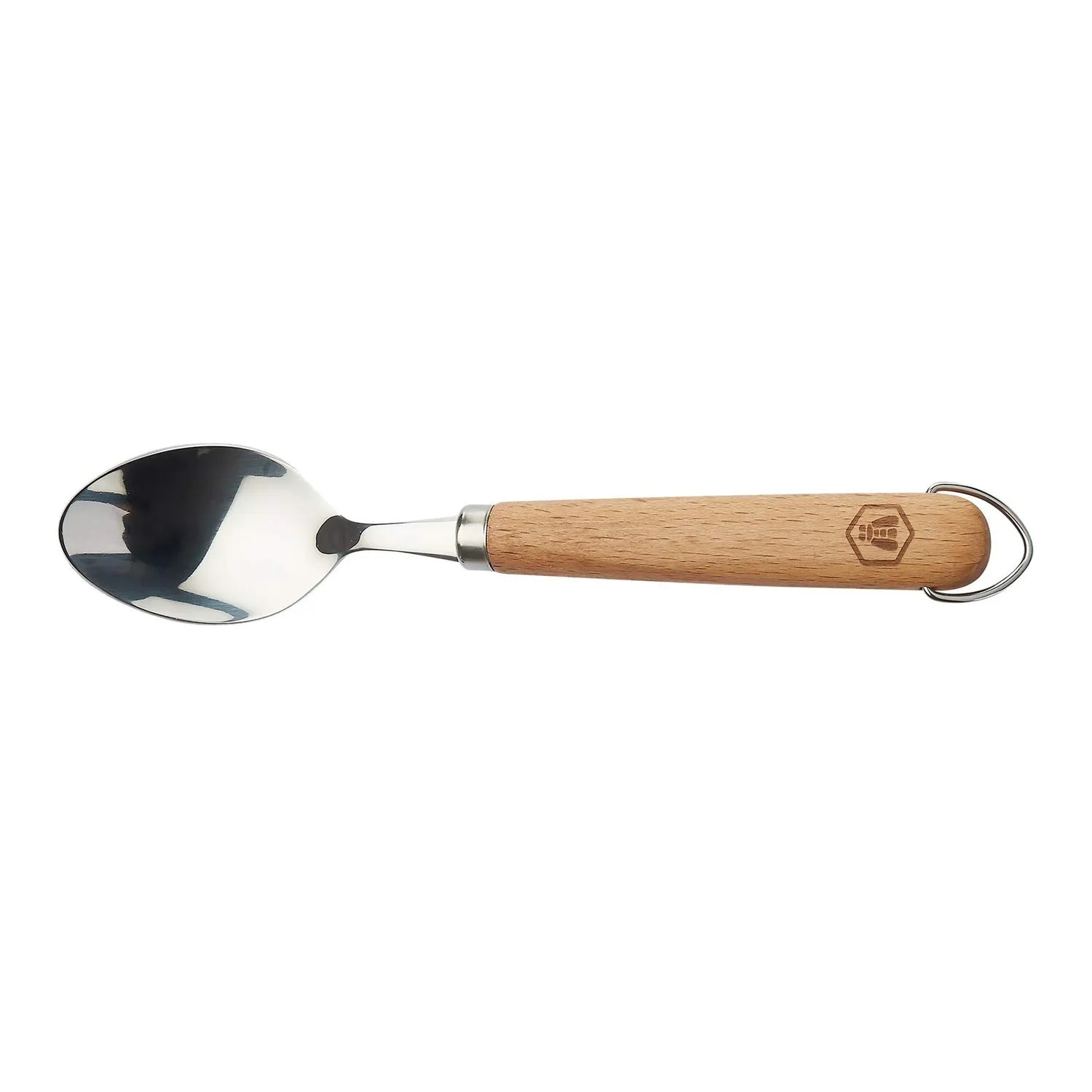 Laguiole en Aubrac set posate picnic 3 pezzi legno faggio