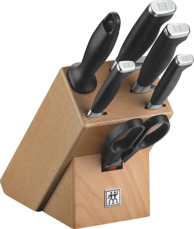 Zwilling Twin Four Star II ceppo coltelli 7 pezzi faggio forgiato