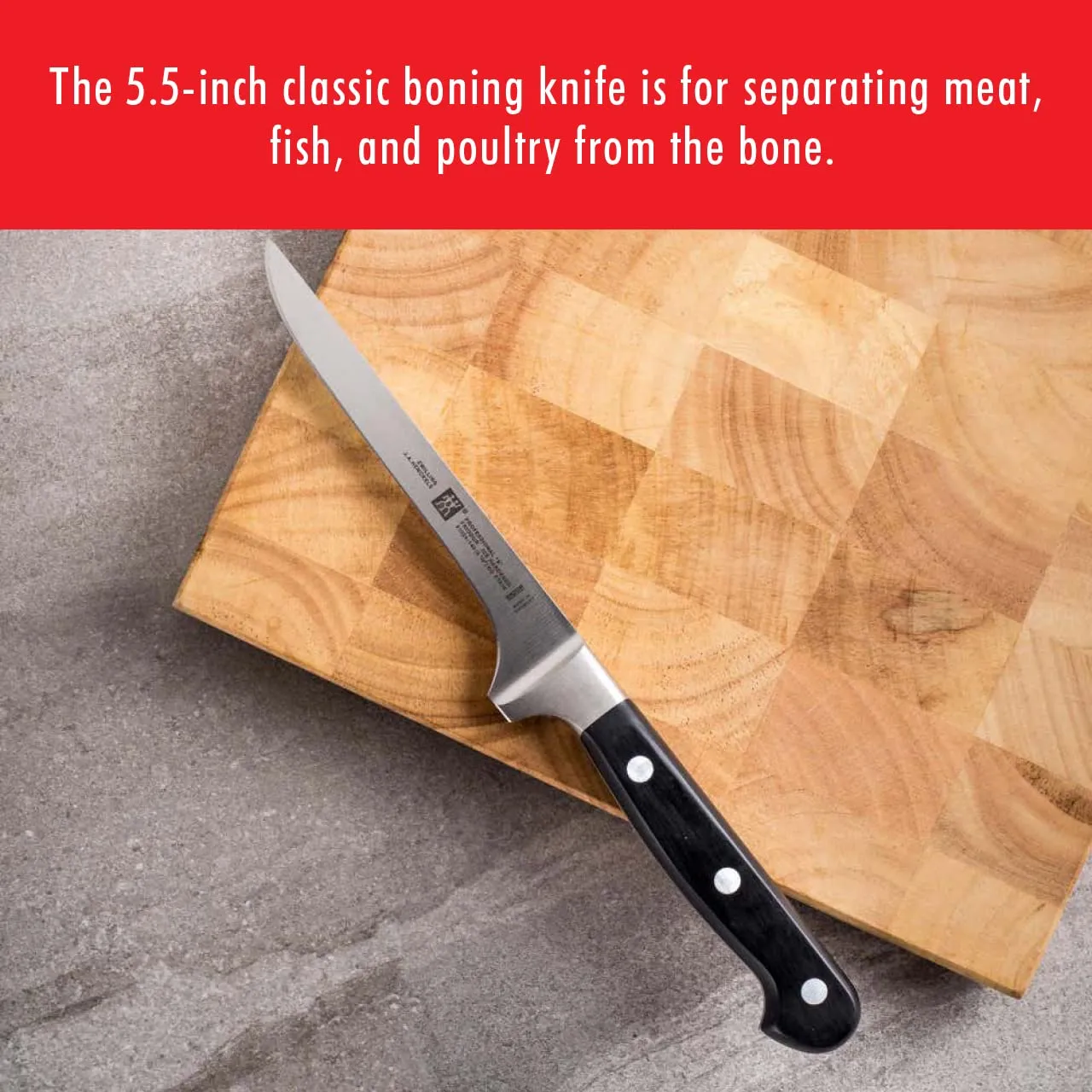 Zwilling Twin Pro S 31024-143 coltello disosso 14 cm forgiato